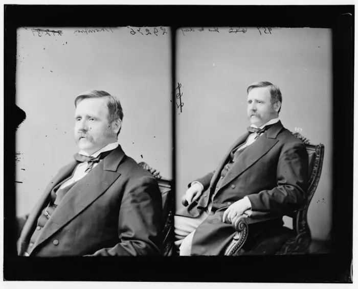 Framed Print : C. P. Thompson of Massachusetts, 1865-1880. Creator: Unknown Framed Print : C. P. Thompson of Massachusetts, 1865-1880. Creator: Unknown