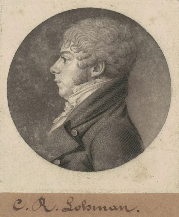 Framed Print : C. R. Lohman, 1803. Creator: Charles Balthazar Julien Fevret de Saint-Memin Framed Print : C. R. Lohman, 1803. Creator: Charles Balthazar Julien Fevret de Saint-Memin