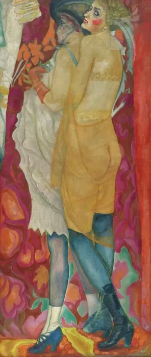 Framed Print : Cabaret The Actors Rest, 1916. Creator: Grigoriev, Boris Dmitryevich (1886-1939) Framed Print : Cabaret The Actors Rest, 1916. Creator: Grigoriev, Boris Dmitryevich (1886-1939)
