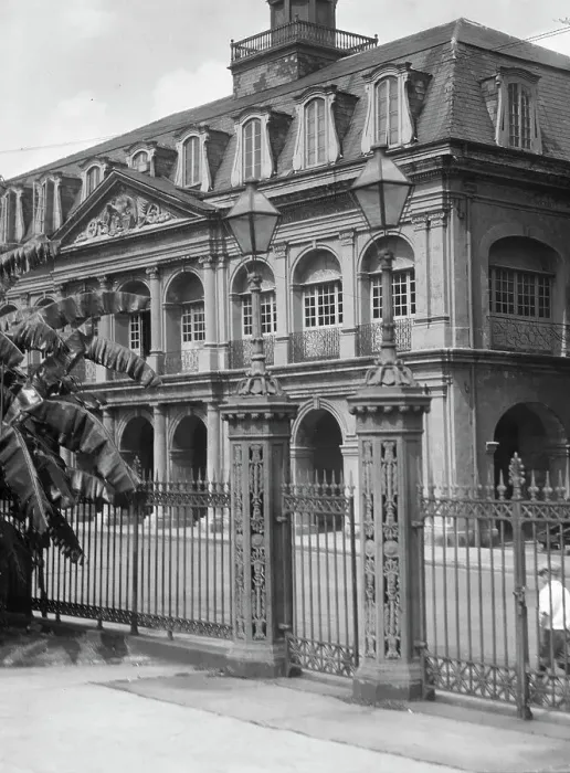 Framed Print : Cabildo, the old Spanish town hall, New Orleans, between 1920 and 1926. Creator: Arnold Genthe Framed Print : Cabildo, the old Spanish town hall, New Orleans, between 1920 and 1926. Creator: Arnold Genthe