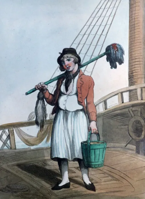 Framed Print : Cabin Boy, 1799. Artist: Thomas Rowlandson Framed Print : Cabin Boy, 1799. Artist: Thomas Rowlandson