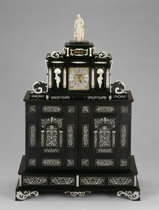 Framed Print : Cabinet, Augsburg, About 1640. Creator: Unknown Framed Print : Cabinet, Augsburg, About 1640. Creator: Unknown