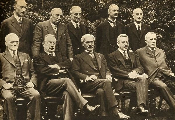 Cabinet of the National Government, 1931, (1933). Creator: Unknown