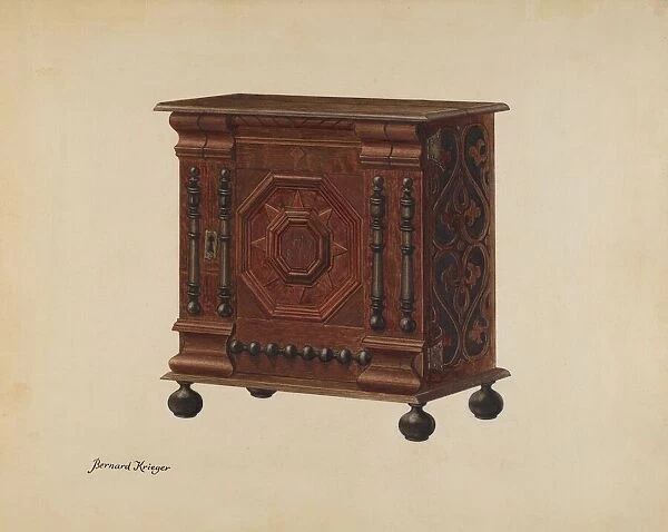 Cabinet for Storage, 1938. Creator: Bernard Krieger