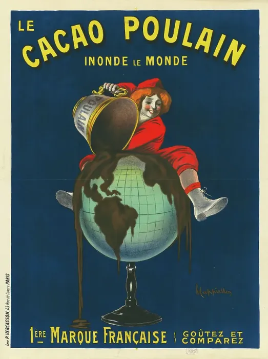 Framed Print : Cacao Poulain, 1911. Creator: Cappiello, Leonetto (1875-1942) Framed Print : Cacao Poulain, 1911. Creator: Cappiello, Leonetto (1875-1942)