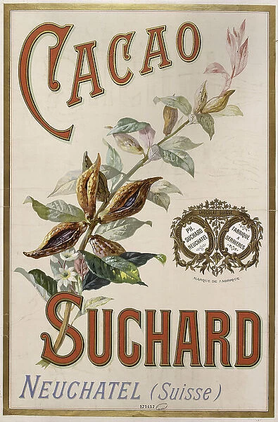 Cacao Suchard, Neuchâtel , 1892. Creator: Anonymous