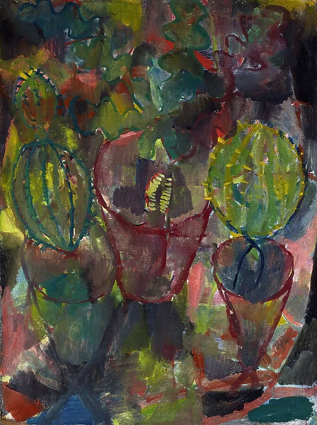 Cacti, 1912. Creator: Klee, Paul (1879-1940)