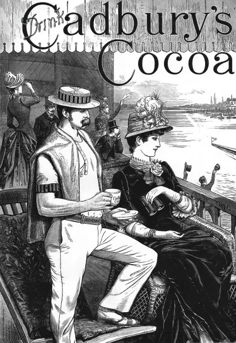Framed Print : Cadbury's Cocoa, 1886. Creator: Unknown Framed Print : Cadbury's Cocoa, 1886. Creator: Unknown