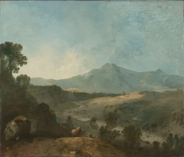 Framed Print : Cader Idris, with the Mawddach River, c. 1774. Creator: Richard Wilson (British, 1714-1782) Framed Print : Cader Idris, with the Mawddach River, c. 1774. Creator: Richard Wilson (British, 1714-1782)