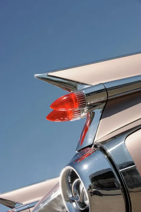 Framed Print : Cadillac Eldorado 1959. Artist: Simon Clay Framed Print : Cadillac Eldorado 1959. Artist: Simon Clay