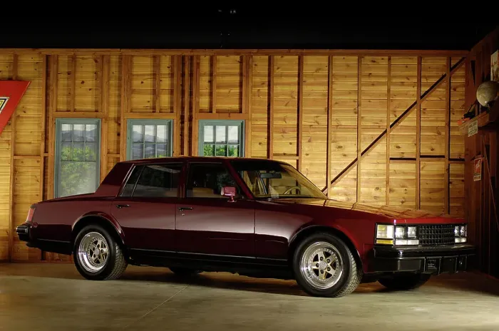 Framed Print : Cadillac Seville custom 1976. Artist: Simon Clay Framed Print : Cadillac Seville custom 1976. Artist: Simon Clay