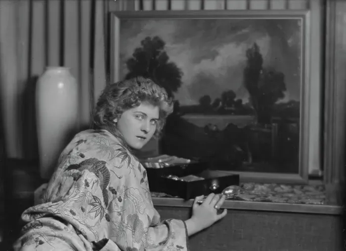 Framed Print : Cadmus, Miss, portrait photograph, 1914 Apr. 24. Creator: Arnold Genthe Framed Print : Cadmus, Miss, portrait photograph, 1914 Apr. 24. Creator: Arnold Genthe