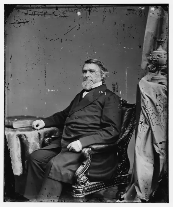 Framed Print : Cadwallader Colden Washburn of Wisconsin, between 1860 and 1875. Creator: Unknown Framed Print : Cadwallader Colden Washburn of Wisconsin, between 1860 and 1875. Creator: Unknown