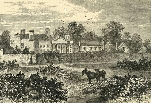 Caen Wood, Lord Mansfields House, in 1785, (c1876). Creator: Unknown