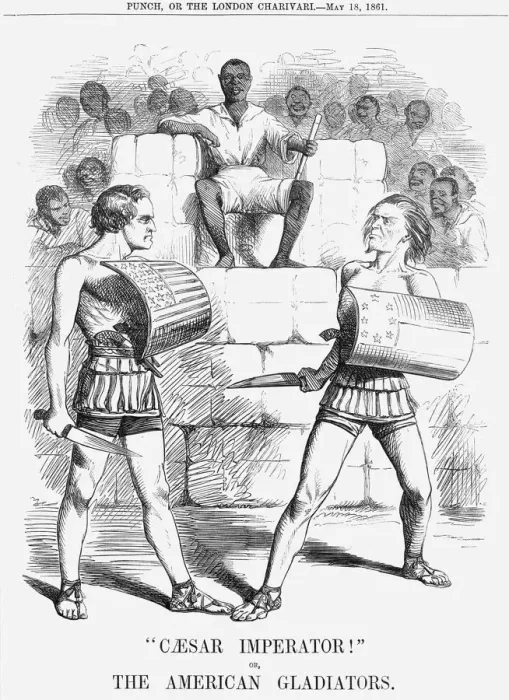 Framed Print : Caesar Imperator!, 1861 Framed Print : Caesar Imperator!, 1861