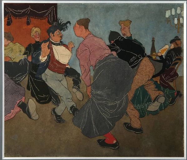 Cafe. Artist: Shcherbov, Pavel Yegorovich (1866-1938)