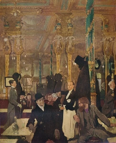 The Cafe Royal, London, 1912. Artist: William Newenham Montague Orpen