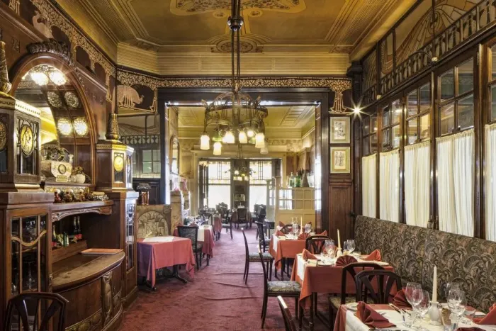 Framed Print : Cafe Ultime Hallucinatie, 316 Rue Royale, Brussels, Belgium, (c1904), c2014-2017 Framed Print : Cafe Ultime Hallucinatie, 316 Rue Royale, Brussels, Belgium, (c1904), c2014-2017