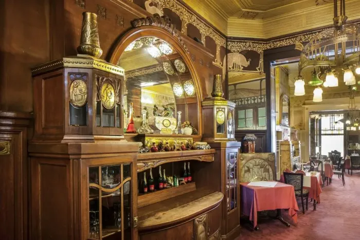 Framed Print : Cafe Ultime Hallucinatie, 316 Rue Royale, Brussels, Belgium, (c1904), c2014-2017 Framed Print : Cafe Ultime Hallucinatie, 316 Rue Royale, Brussels, Belgium, (c1904), c2014-2017