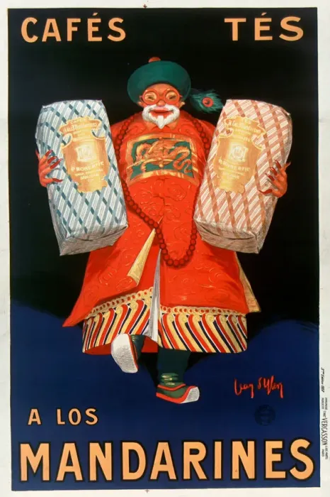 Framed Print : Cafes tes a los Mandarines, 1927. Creator: D Ylen, Jean (1886-1938) Framed Print : Cafes tes a los Mandarines, 1927. Creator: D Ylen, Jean (1886-1938)