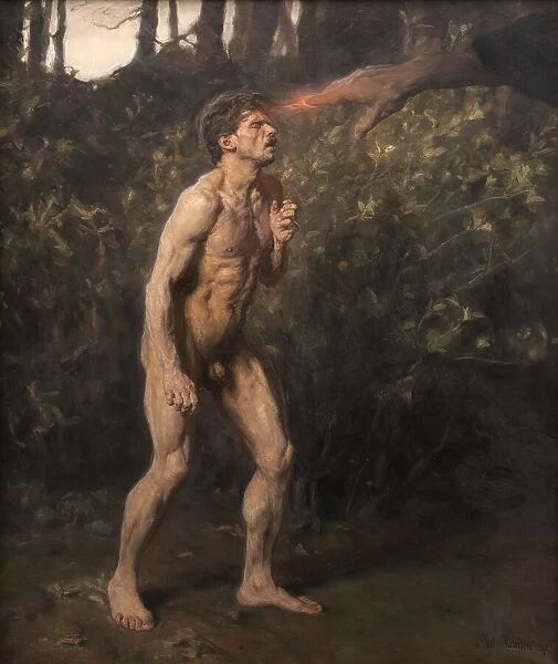 Cain, 1891. Creator: Julius Paulsen