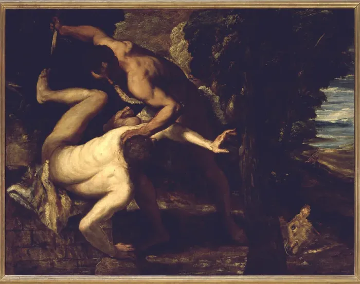 Framed Print : Cain and Abel