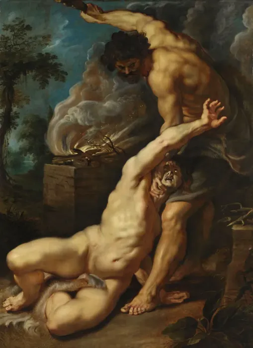 Framed Print : Cain slaying Abel. Artist: Rubens, Pieter Paul (1577-1640) Framed Print : Cain slaying Abel. Artist: Rubens, Pieter Paul (1577-1640)