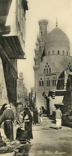 Cairo - The Blue Mosque, c1918-c1939. Creator: Unknown