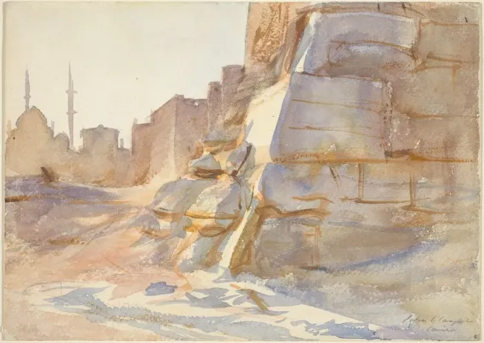 Framed Print : Cairo, c. 1891. Creator: John Singer Sargent Framed Print : Cairo, c. 1891. Creator: John Singer Sargent