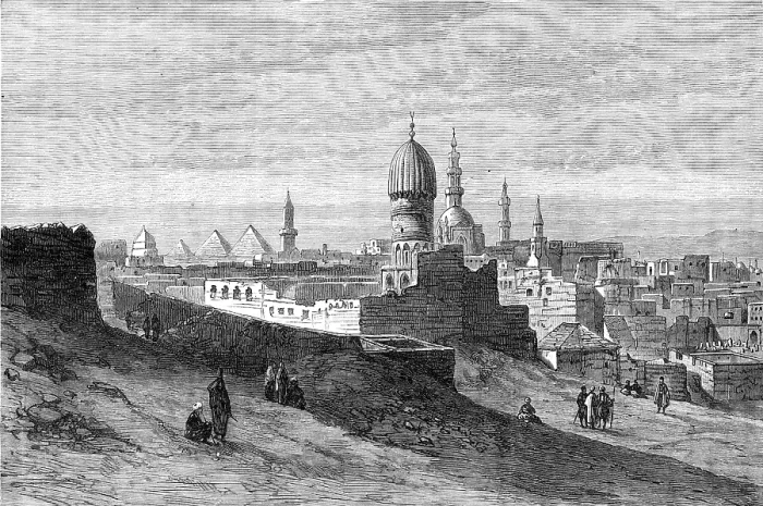 Framed Print : Cairo from the Citadel, 1881. Creator: Unknown Framed Print : Cairo from the Citadel, 1881. Creator: Unknown