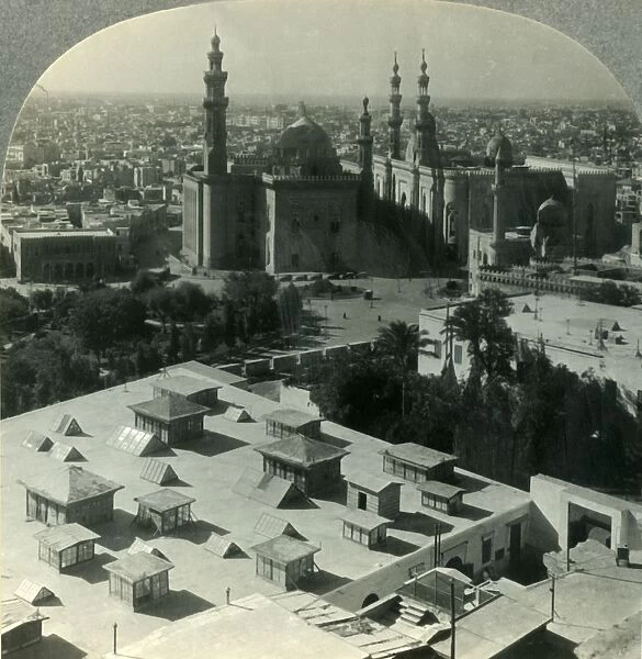 Cairo, the City of Romance, N. W. from Saladins Citadel, Egypt, c1930s. Creator: Unknown
