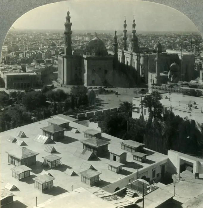 Framed Print : Cairo, the City of Romance, N. W. from Saladins Citadel, Egypt, c1930s. Creator: Unknown Framed Print : Cairo, the City of Romance, N. W. from Saladins Citadel, Egypt, c1930s. Creator: Unknown
