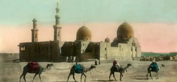 Framed Print : Cairo: The Khalifa Tombs, c1918-c1939. Creator: Unknown Framed Print : Cairo: The Khalifa Tombs, c1918-c1939. Creator: Unknown
