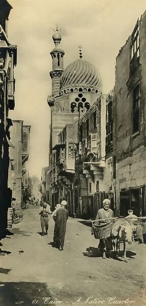 Cairo - A Native Quarter, c1918-c1939. Creator: Unknown