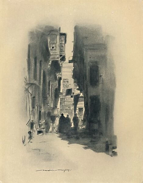 A Cairo Street, 1903. Artist: Mortimer L Menpes