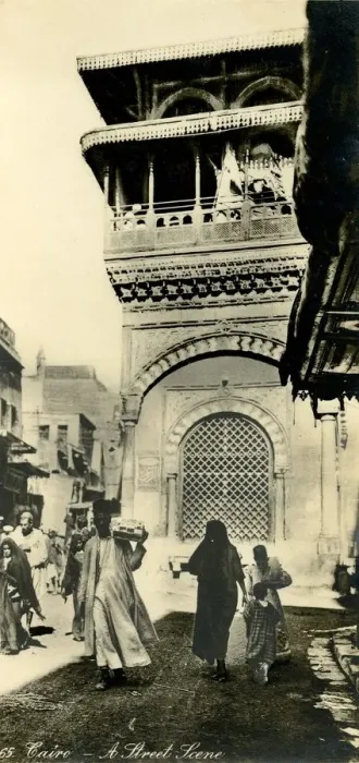 Framed Print : Cairo - A Street Scene, c1918-c1939. Creator: Unknown Framed Print : Cairo - A Street Scene, c1918-c1939. Creator: Unknown