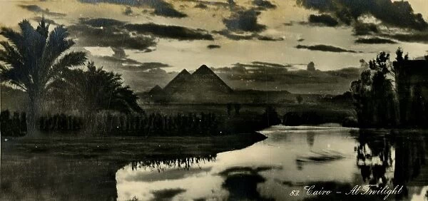 Cairo - At Twilight, c1918-c1939. Creator: Unknown