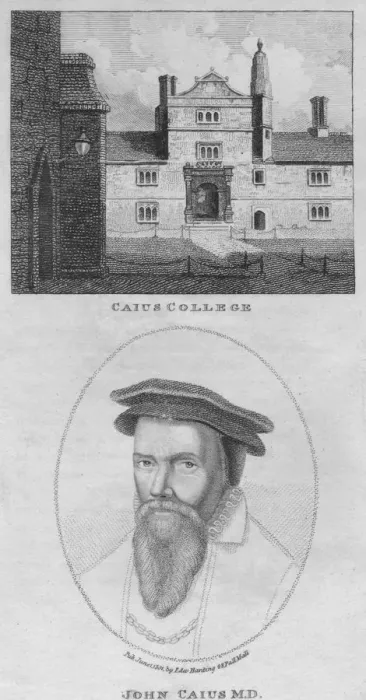 Framed Print : Caius College; John Caius M. D. 1801. Creator: Edward Harding Framed Print : Caius College; John Caius M. D. 1801. Creator: Edward Harding
