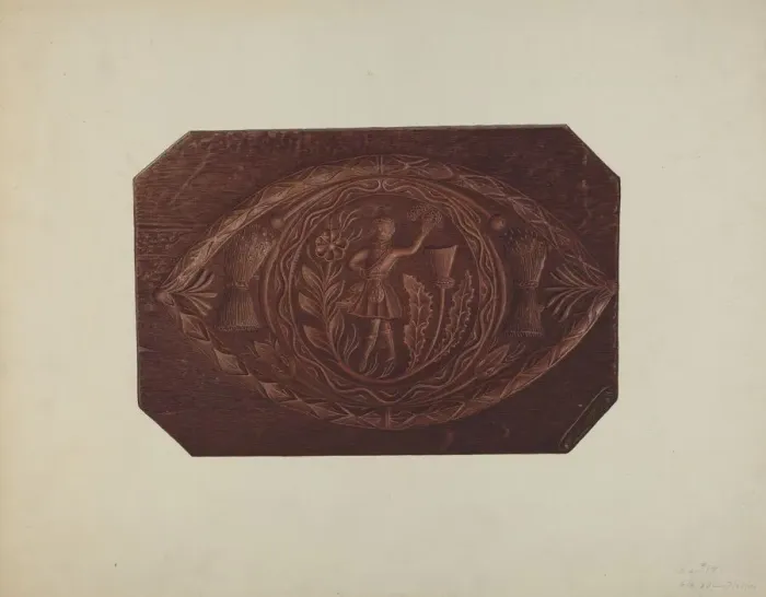 Framed Print : Cake Board, 1935 / 1942. Creator: Robert Pohle Framed Print : Cake Board, 1935 / 1942. Creator: Robert Pohle