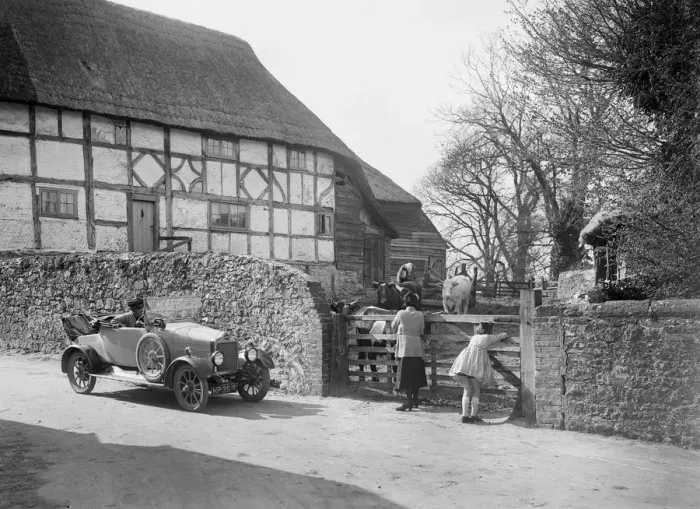 Framed Print : Calcott open tourer, Wantage, Oxfordshire, c1920s. Artist: Bill Brunell Framed Print : Calcott open tourer, Wantage, Oxfordshire, c1920s. Artist: Bill Brunell