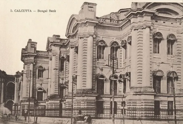 Framed Print : Calcutta - Bengal Bank, c1900