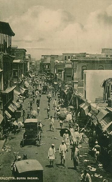 Calcutta. Burra Bazaar, 1910. Creator: Unknown