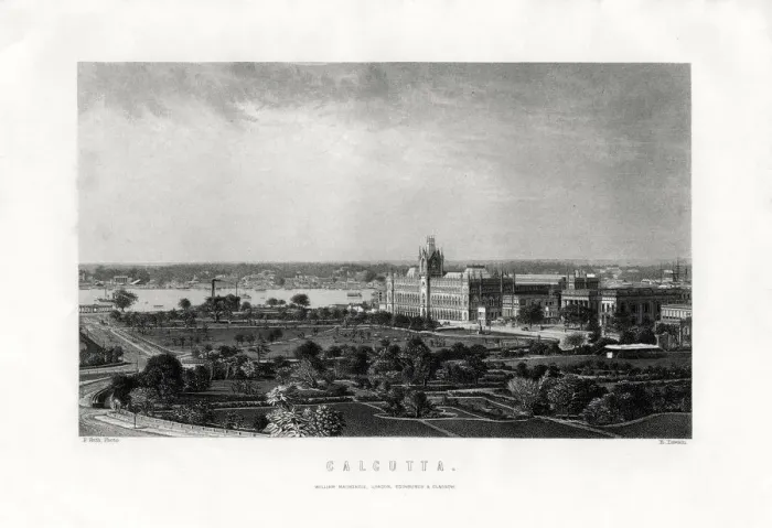 Framed Print : Calcutta, capital of the Indian state of West Bengal, India, 19th century. Artist: R Dawson Framed Print : Calcutta, capital of the Indian state of West Bengal, India, 19th century. Artist: R Dawson