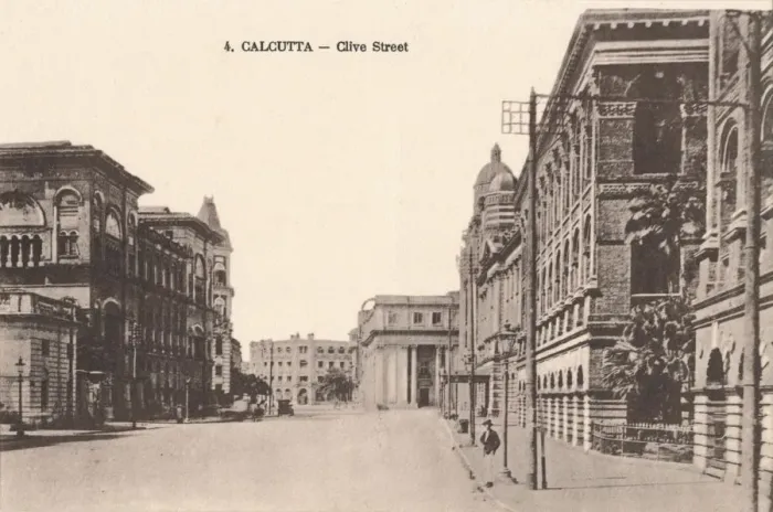 Framed Print : Calcutta - Clive Street, c1900 Framed Print : Calcutta - Clive Street, c1900