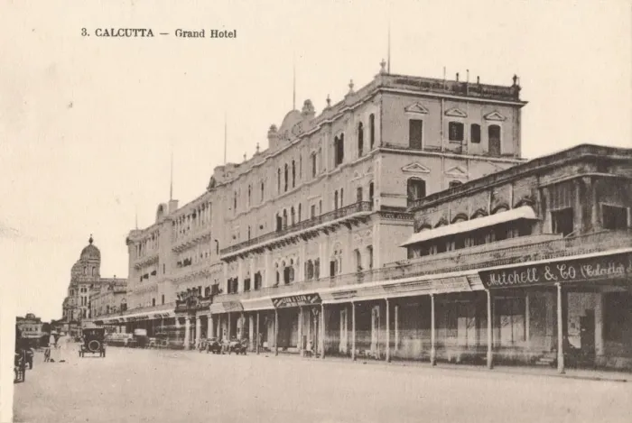 Framed Print : Calcutta - Grand Hotel, c1905 Framed Print : Calcutta - Grand Hotel, c1905