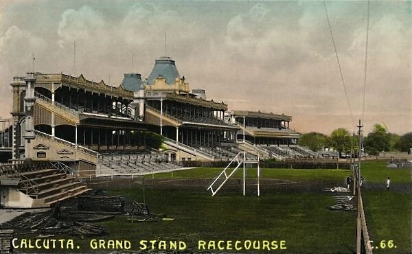 Calcutta. Grand Stand Racecourse, c1930s. Creator: Unknown