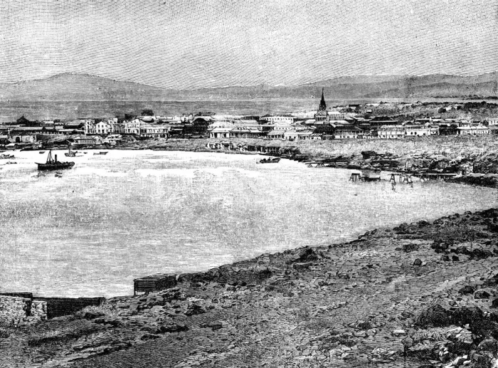 Framed Print : Caldera, Chile, 1895 Framed Print : Caldera, Chile, 1895