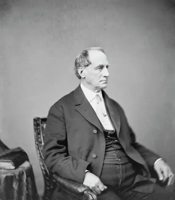 Framed Print : Caleb Cushing of Massachusetts, between 1865 and 1880. Creator: Unknown Framed Print : Caleb Cushing of Massachusetts, between 1865 and 1880. Creator: Unknown