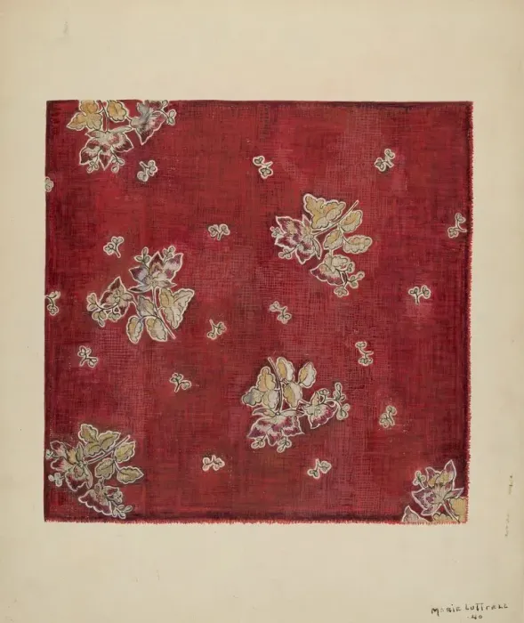 Framed Print : Calico, 1940. Creator: Marie Lutrell Framed Print : Calico, 1940. Creator: Marie Lutrell