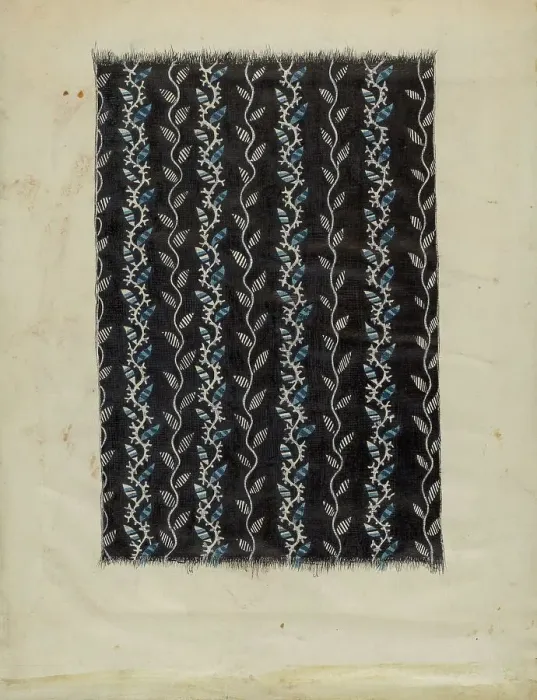 Framed Print : Calico, c. 1936. Creator: Grace Halpin Framed Print : Calico, c. 1936. Creator: Grace Halpin